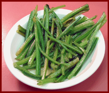 Spinach Stems