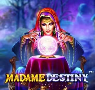 Madame Destiny slot game with mystical themes, found on Betvibe Casino.
